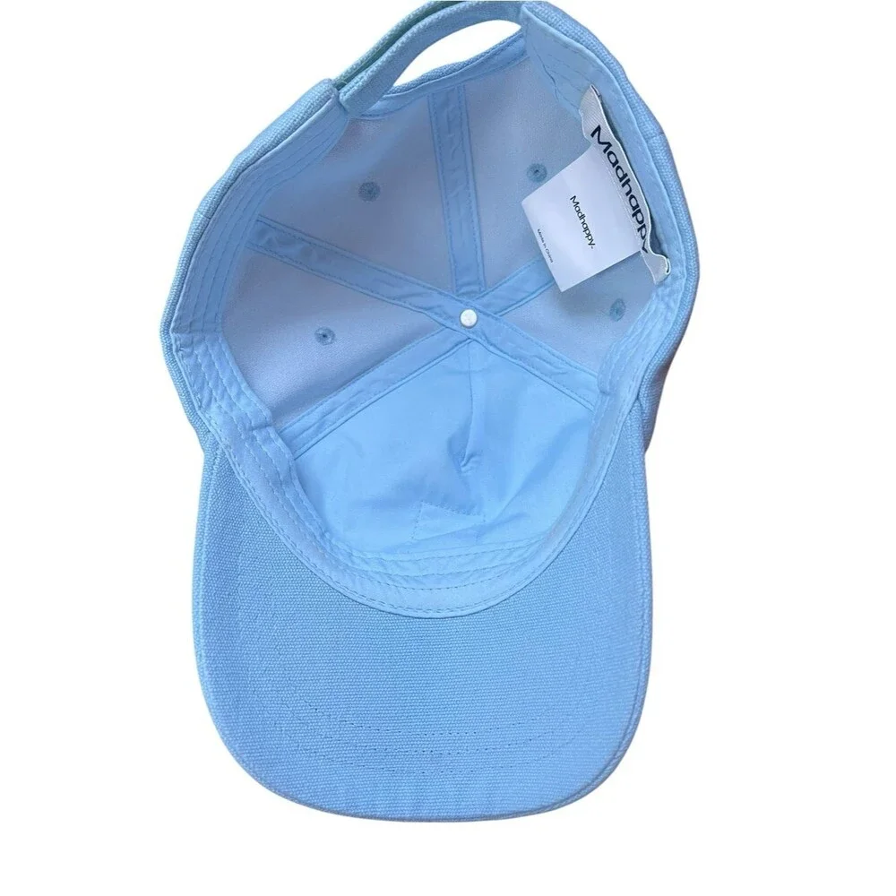 Madhappy Cooper 5 Panel Velcro Hat Sky Blue